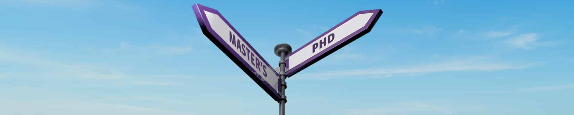 Master's vs PhD — These are the Main Differences - University of ...