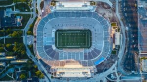 University of Notre Dame football field