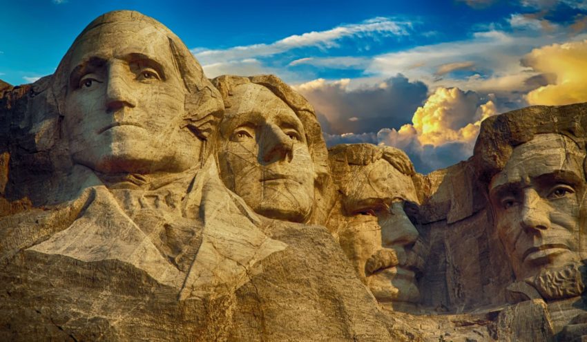 Our former U.S. Presidents that will always inspire us to follow our dreams, commemorated here at Mount Rushmore.