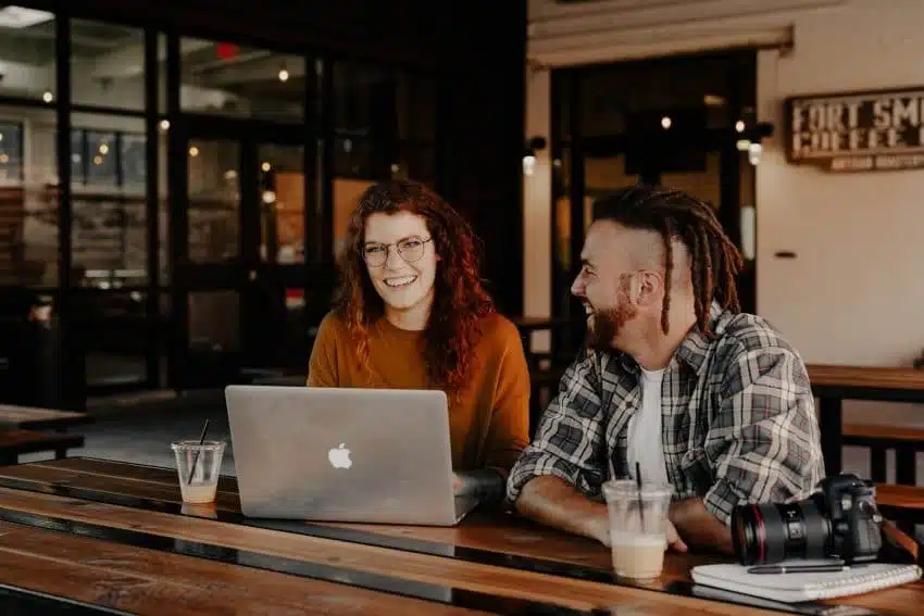 Student having a conversation with family about dropping out of college