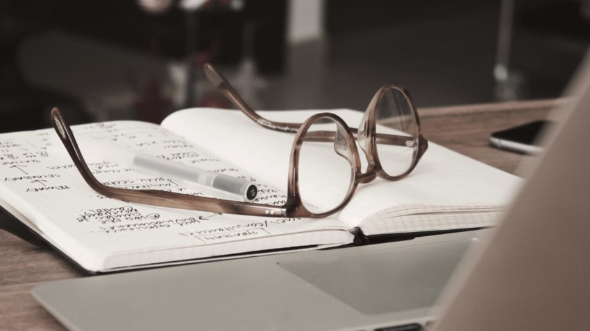how to write a research paper in 3 hours Notebook with notes and research