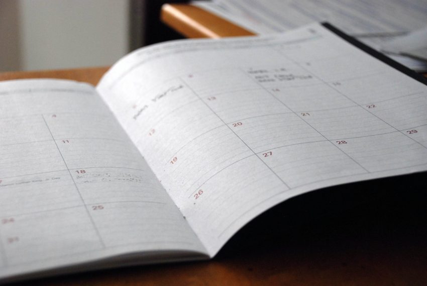 Agenda planner for time management
