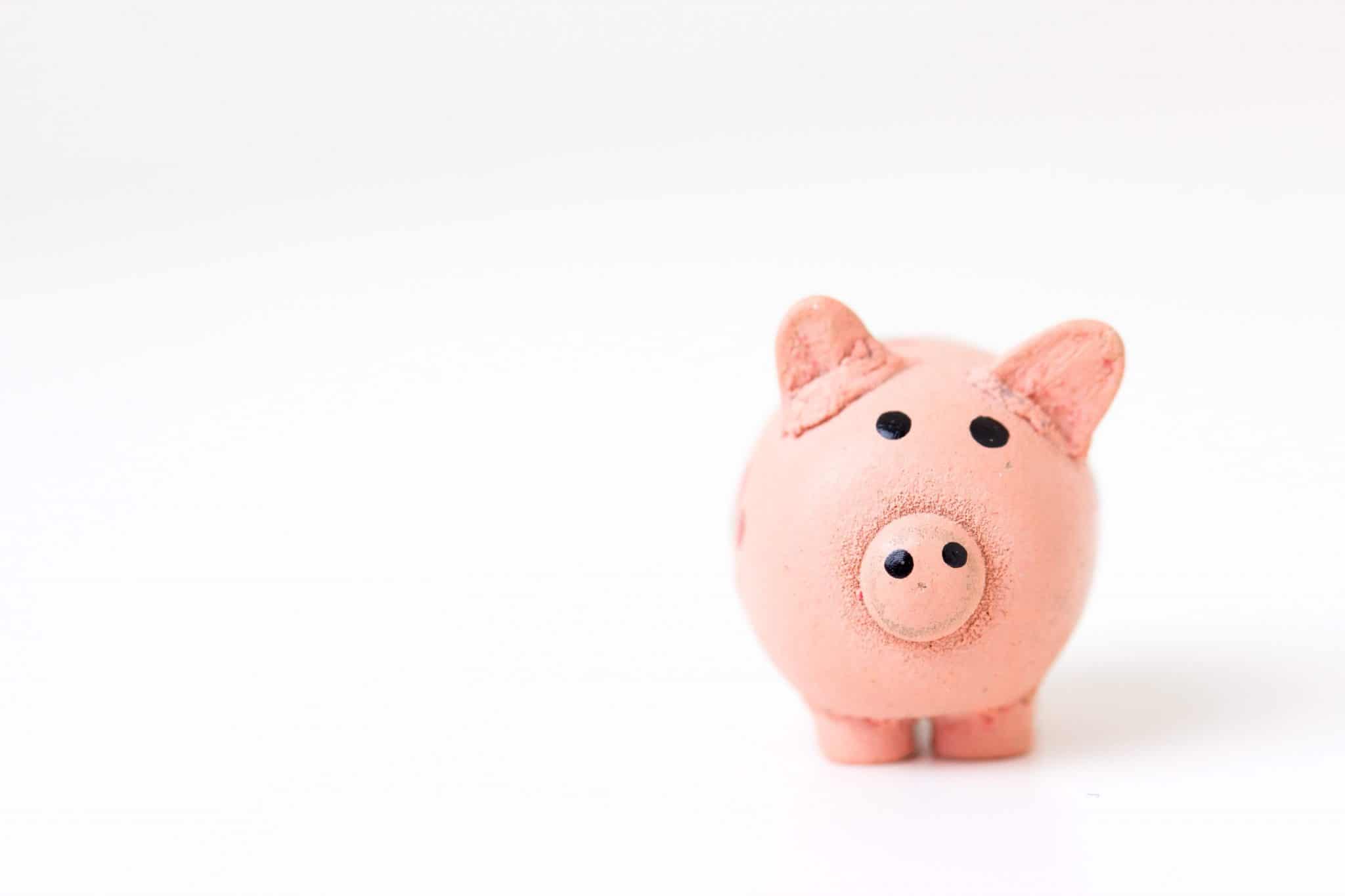 Piggy bank to save college money
