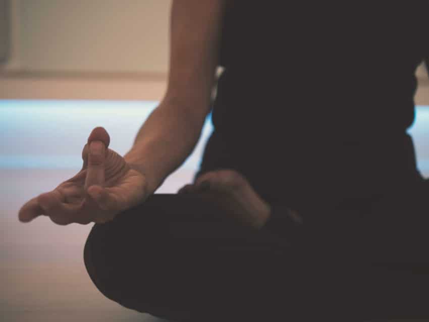 Learning a new skill like yoga and meditation with patience