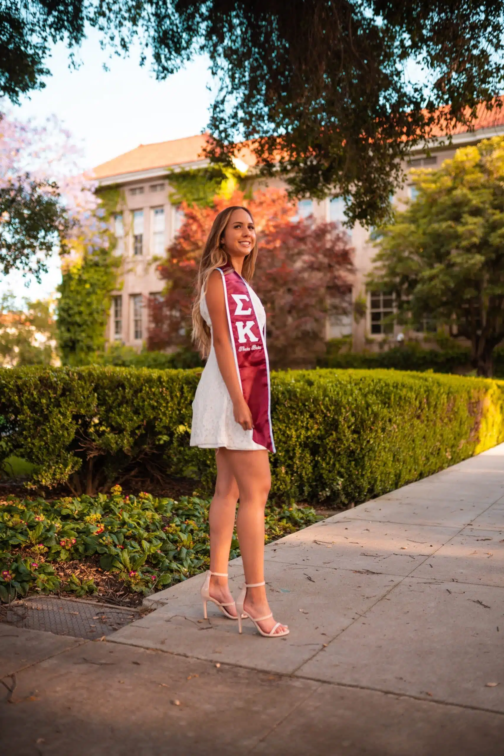 Girl in a sorority