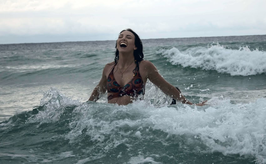 A woman who found her bliss in the ocean