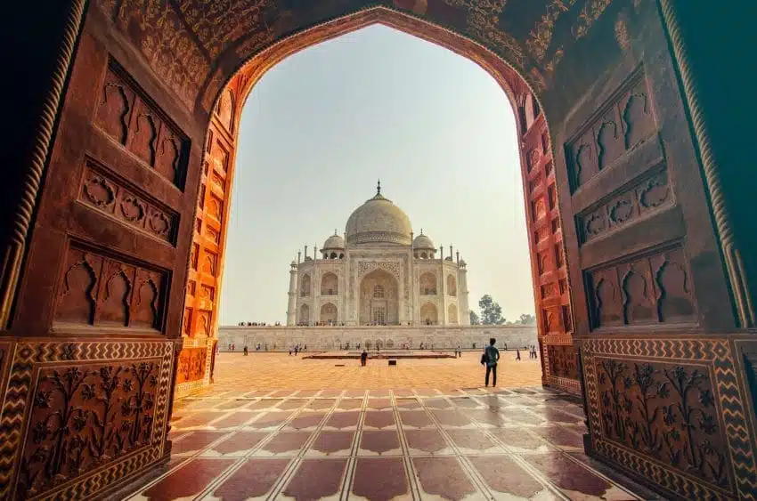 Taj Mahal in India