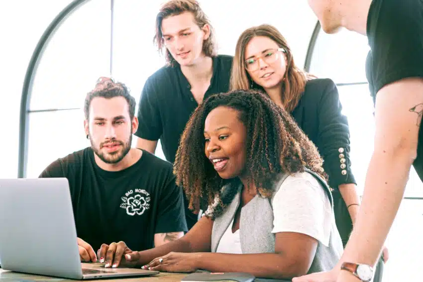 where to find research paper sources A group of college students working together to find credible sources for their research