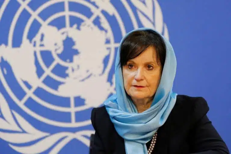 UN Secretary-General's Special Envoy for Afghanistan Deborah Lyons