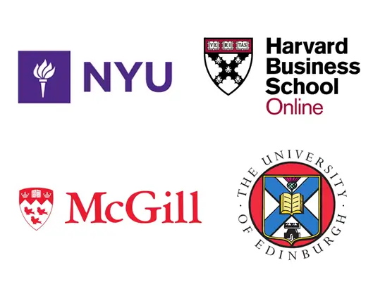 NYU, Harvard, McGill and The University of Edinburgh partners