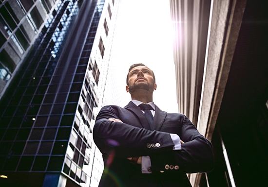 Why is Strong Leadership Important to Run a Successful Business_Header a strong male corporate leader