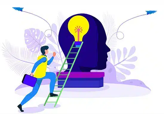 Leadership The Motivation to Learn by Conrad Hughes_Header a graphical representation of lifelong learning and motivation