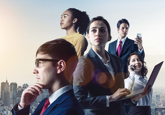 corporate leaders and managers
