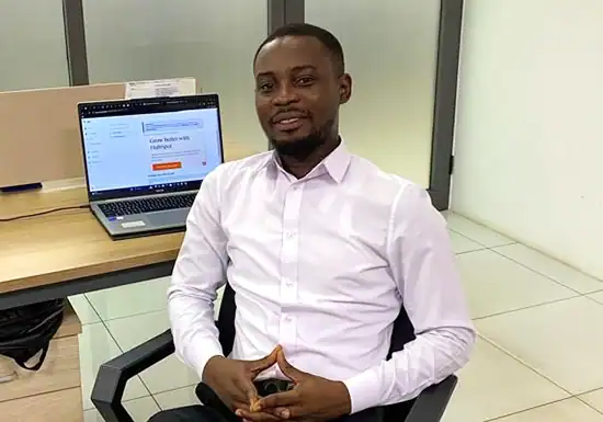 a Ghanian male computer science student at UoPeople