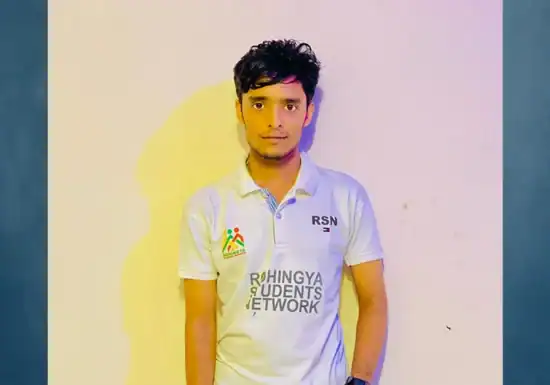 A Rohingya Refugee Male Student Earning a Computer Science Degree at UoPeople