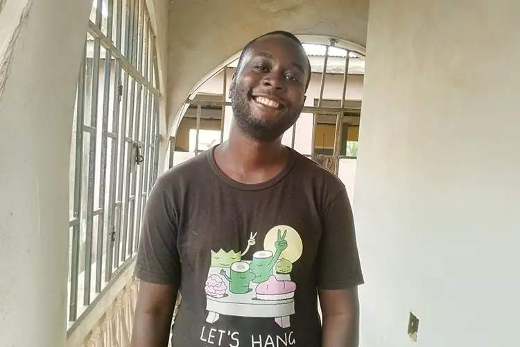 A Nigerian male Computer Science student of UoPeople